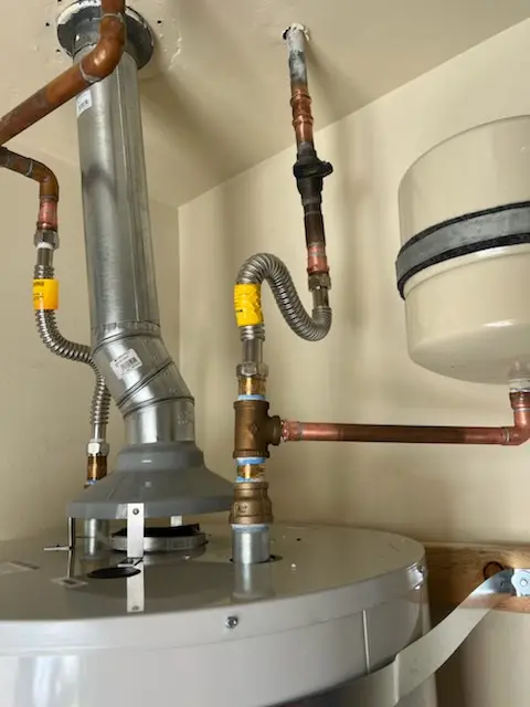 Water heater installation and plumbing repair in Twin Creeks at Mendenhall